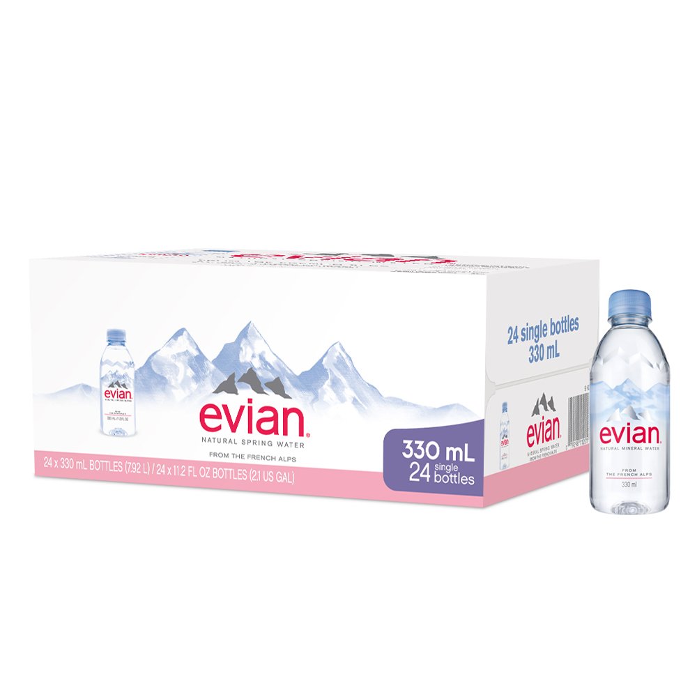 Evian Natural Spring Water