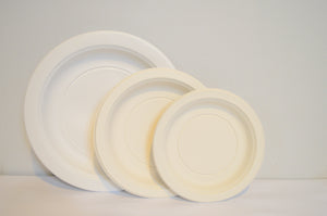 Disposable Biodegradable Plates