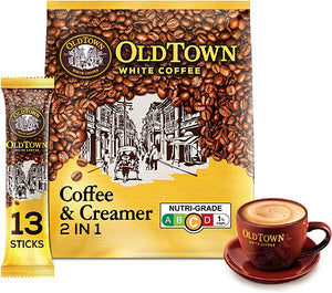 Old Town White Coffee 2-in-1 (No Sugar Added)