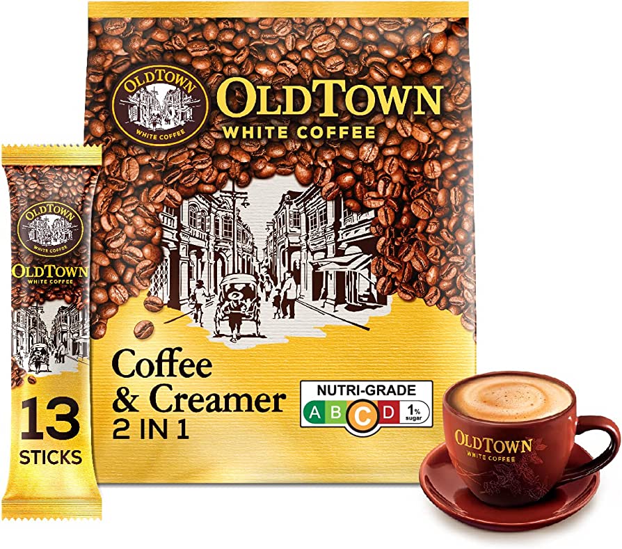 Old Town White Coffee 2-in-1 (No Sugar Added)