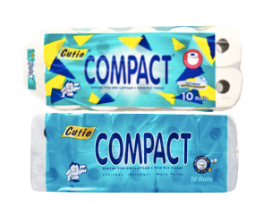 Cutie Compact 2 Ply Toilet Roll